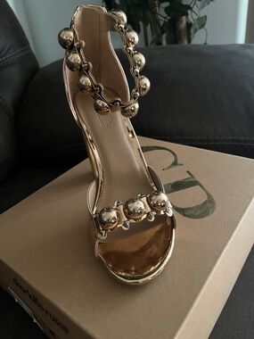 Rose Gold Sandals